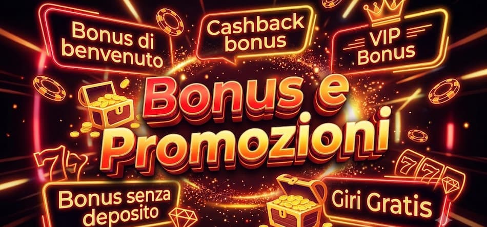 Bonus e Promozioni