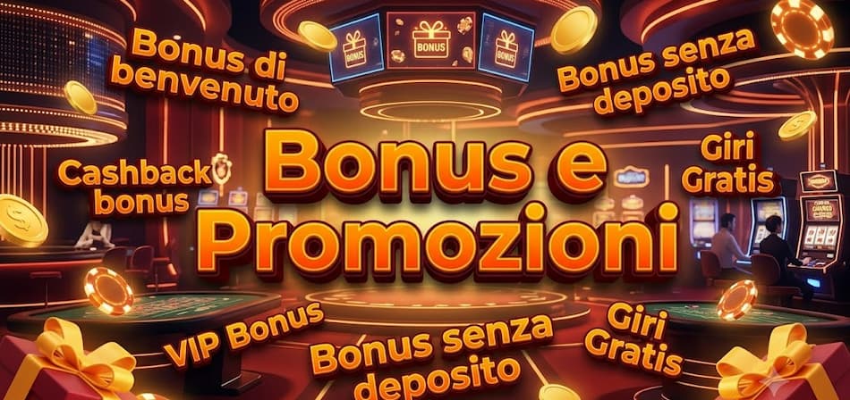 Bonus e Promozioni